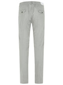 Eleventy Light Grey Wool Blend Trousers