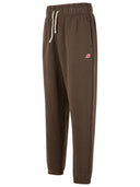 Pantaloni di cotone marrone New Balance