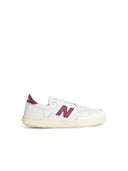 New Balance 'T500' White Lear Sneakers