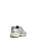 New Balance'1000'银色织物混合运动鞋