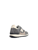 New Balance "475" tessuto grigio e sneaker in pelle scamosciata
