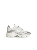 New Balance '1000'白い生地ブレンドスニーカー