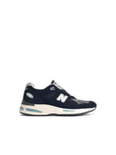 Zapatillas de mezcla de tela negra New Balance '991 V2'