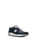 Zapatillas de mezcla de tela negra New Balance '991 V2'