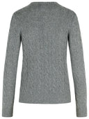 Polo Ralph Lauren 'Julianna' Grey Wool And Cashmere Sweater