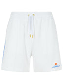 Casablanca Jacquard Cotton Blend Terry Shorts met wit monogram
