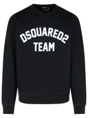 dsquared2黑色棉质运动衫