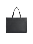 Khaite 'Crosby' Black Lear Bag