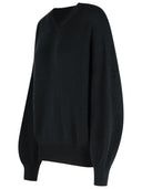 Khaite 'Wolfe' Black Cashmere Sweater