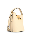 Marni Medium 'Trunkaroo' White Lear Shoulder Bag