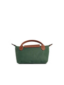 Longchamp 'le plaliage origineel' Engelse groene polyamide -koppelingszak