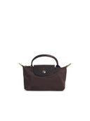 Longchamp Le Plage Green 'Mini Worka w brązowym poliamidu