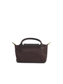 Longchamp Le Plage Green 'Mini Worka w brązowym poliamidu