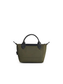 Longchamp Bag With 'Xs Le Pliage Energy' Handle In Kaki Recycled Tela
