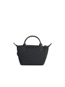 Longchamp Bag With 'Xs Le Pliage Energy' Handle In Black Recycled Tela