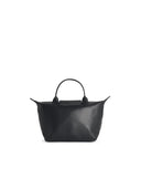 Longchamp Bag With Black Lear 'S Le Pliage Xtra' Handle