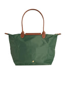 Longchamp „Le Pliage Original” L torba w języku angielskim zielonym poliamidem