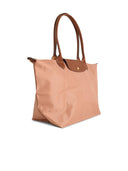 Longchamp le Piage originale ' L Borsa in poliammide di tè rosa