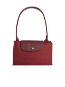 Longchamp Le Pliage Green' L Bag In Grenada Polyamide