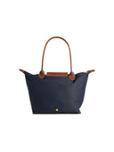 Longchamp 'M Le Pliage Original' Shoulder Bag In Marine Recycled Tela