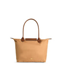 Longchamp 'M Le Pliage Original' Shoulder Bag In Suede Recycled Tela