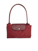 Longchamp Le Pliage Green' M Bag In Grenada Polyamide