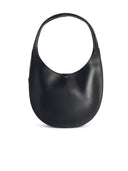 Coperni Medium Soft 'Swipe' Black Lear Bag