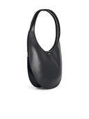 Coperni Medium Soft 'Swipe' Black Lear Bag