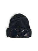 C.P. Bedrijf 'Lens' zwarte wollen beanie