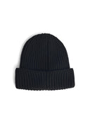 C.P. Bedrijf 'Lens' zwarte wollen beanie