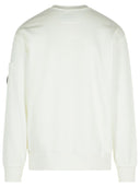 C.P. Company White Cotton Sweatshirt