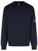 C.P. Bedrijf 'verhoogde' blauw katoenen sweatshirt