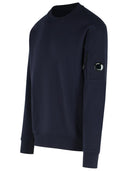C.P. Bedrijf 'verhoogde' blauw katoenen sweatshirt