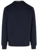 C.P. Bedrijf 'verhoogde' blauw katoenen sweatshirt