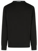 C.P. Company 'Raised' Black Cotton Sweatshirt
