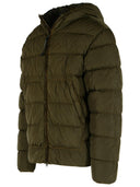 C.P. Company 'Chrome R' Green Polyamide Down Jacket