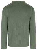 C.P. Bedrijf 'Full Rib' Gray Cotton Blend Sweater