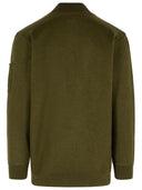 C.P. Company 'Grs' Green Wool Blend Sweater