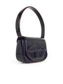 Diesel '1 Dr' Burgundy Liquid Effect Polyurethane Bag