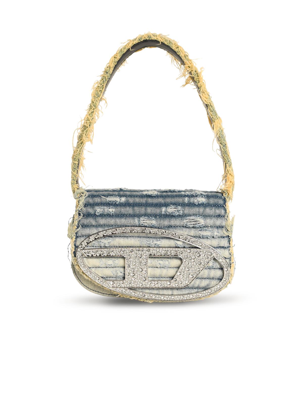 Diesel '1 Dr' Light Blue Denim Bag