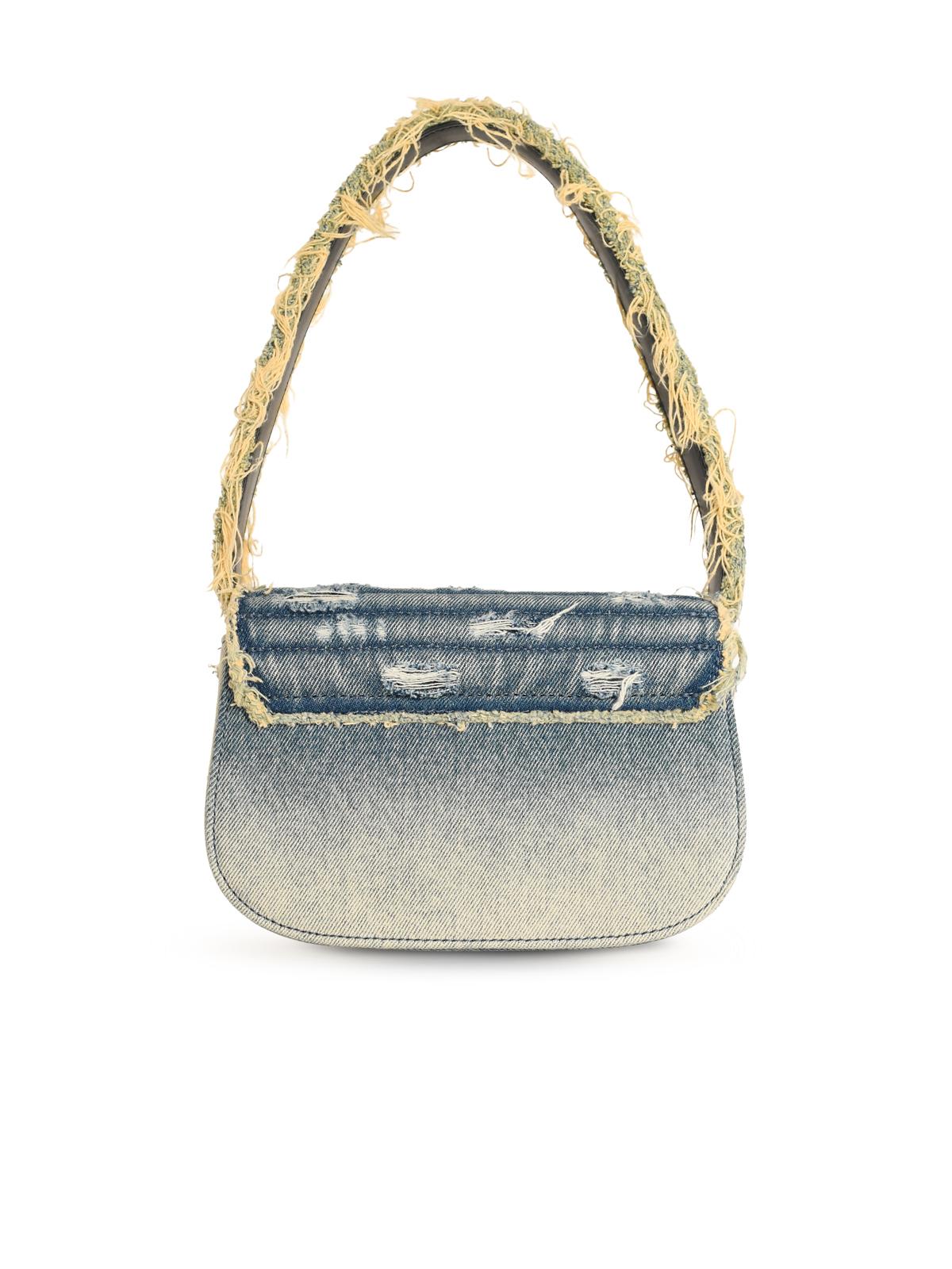 Diesel '1 Dr' Light Blue Denim Bag