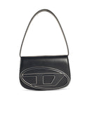 Diesel '1 Dr' Black Lear Bag