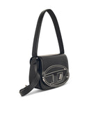 Diesel '1 Dr' Black Lear Bag