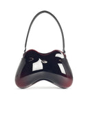 Diesel 'Double D' Burgundy Polished Pu Bag