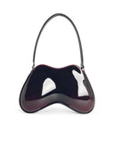Diesel 'Double D' Burgundy Polished Pu Bag