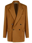 Dries Van Noten 'Bishop' Brown Wool Jacket