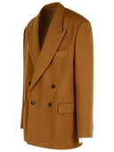 Dries Van Noten 'Bishop' Brown Wool Jacket
