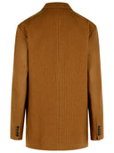 Dries Van Noten 'Bishop' Brown Wool Jacket