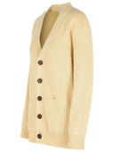 Golden Goose Cardigan en coton beige