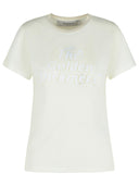 Golden Goose White Viscose Blend T Shirt